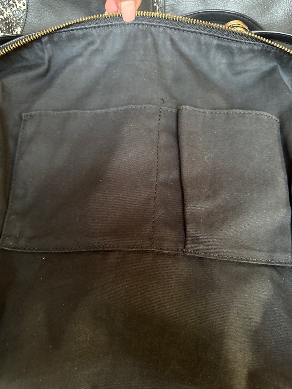 Coach 27984 Bleecker Copper Black and Python Embossed Satchel - Picture 10 of 14